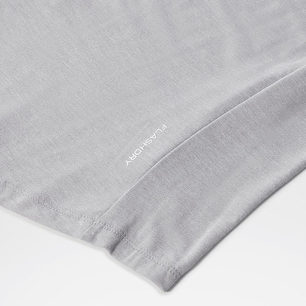 Tricko The North Face TEKWARE LONG-SLEEVE CROPPED Damske Siva | JMH-470156