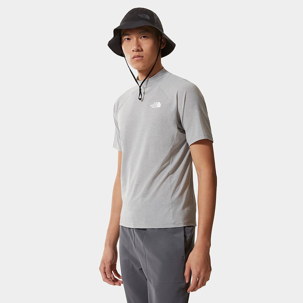 Tricko The North Face TEKWARE Panske Siva | NUB-407612