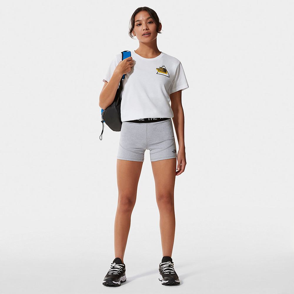 Tricko The North Face Threeyama Damske Biele | BXR-825304