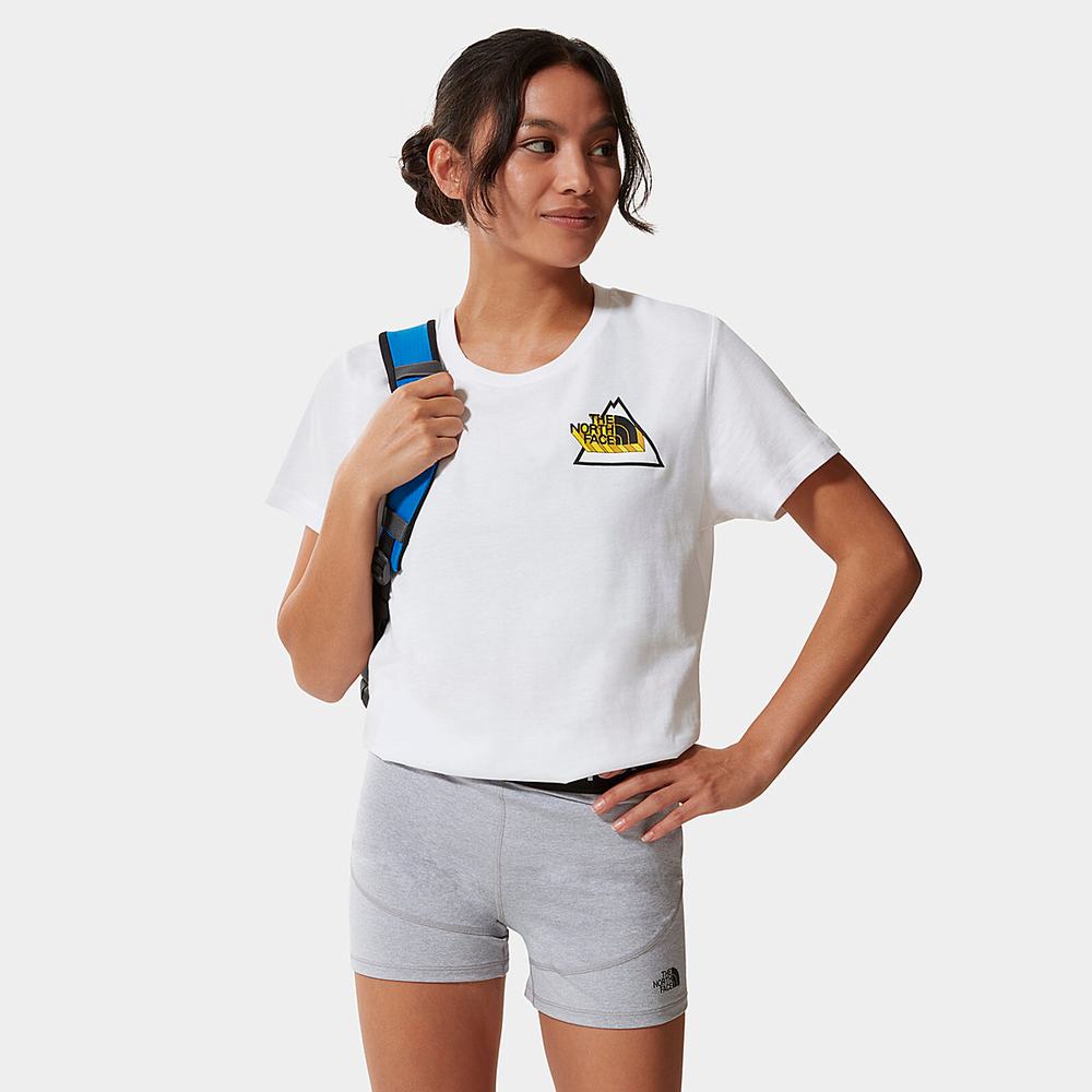 Tricko The North Face Threeyama Damske Biele | BXR-825304