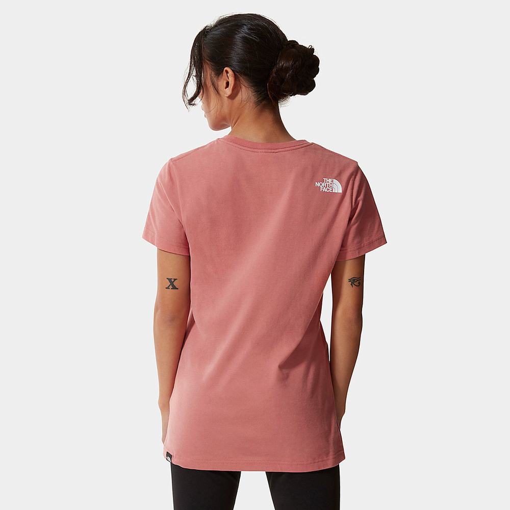 Tricko The North Face Threeyama Damske Ruzove | GWC-281576
