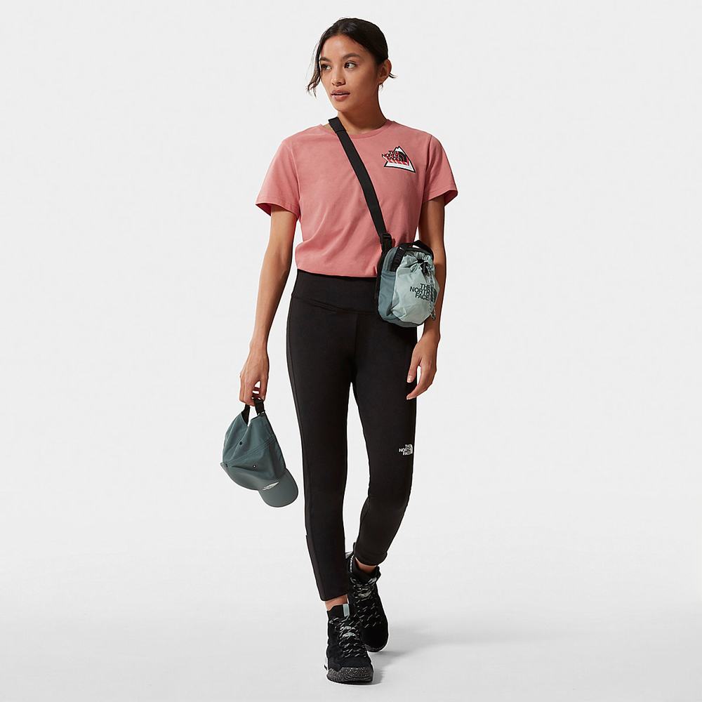 Tricko The North Face Threeyama Damske Ruzove | GWC-281576