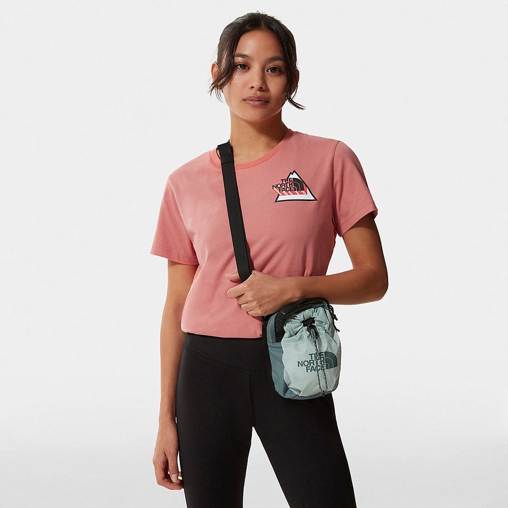 Tricko The North Face Threeyama Damske Ruzove | GWC-281576