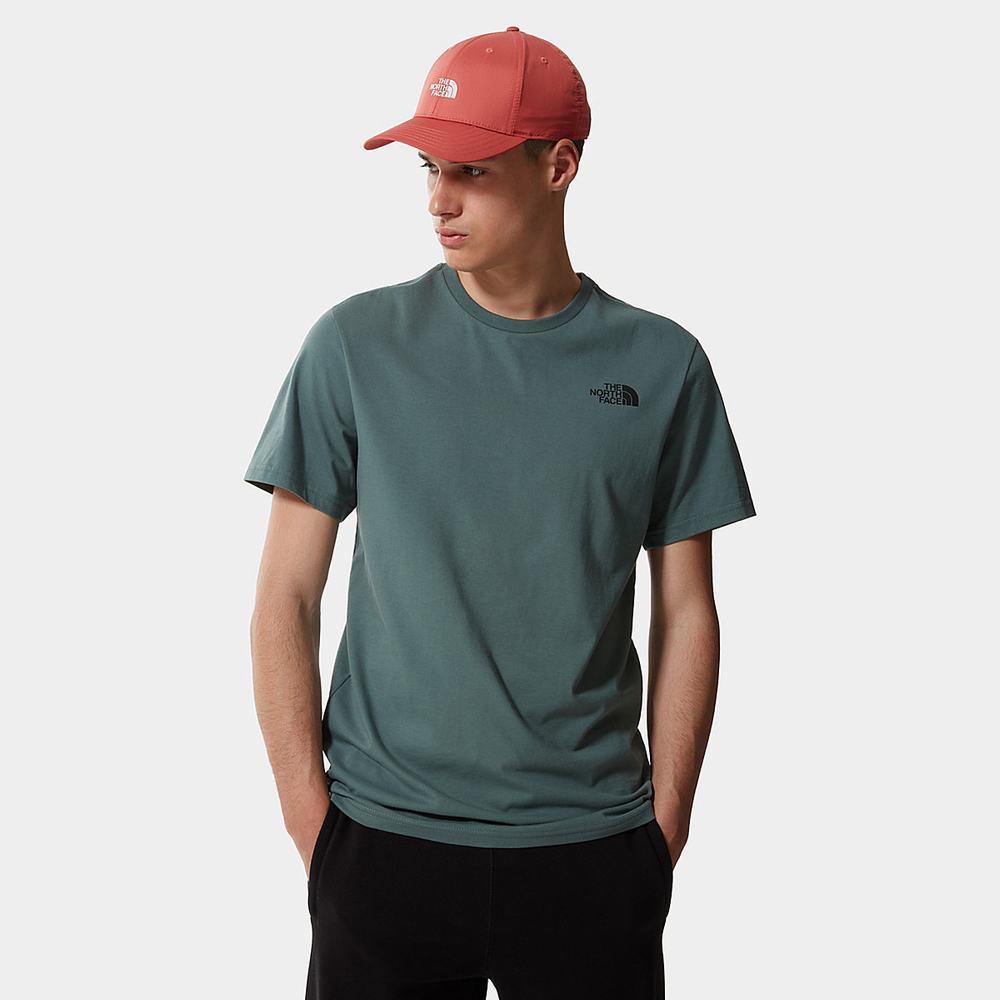 Tricko The North Face Threeyama Panske Zelene | DBP-627143