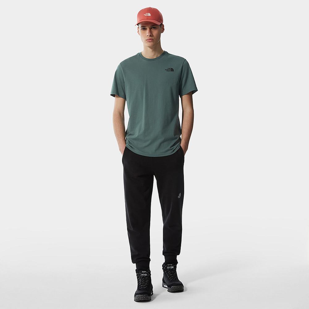 Tricko The North Face Threeyama Panske Zelene | DBP-627143