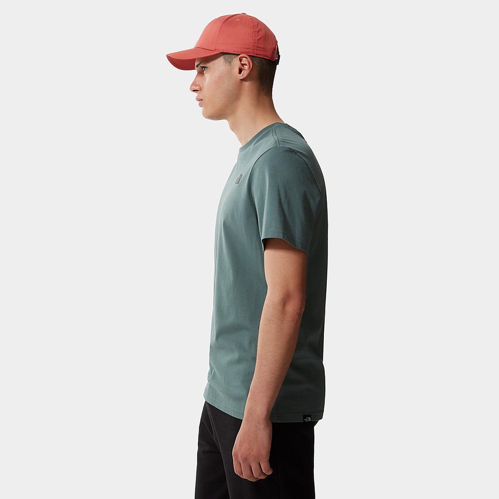 Tricko The North Face Threeyama Panske Zelene | DBP-627143