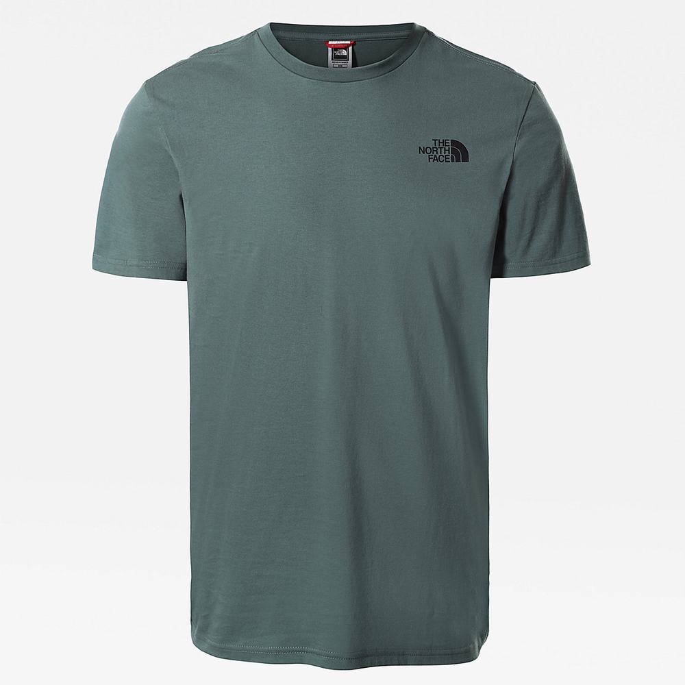 Tricko The North Face Threeyama Panske Zelene | DBP-627143
