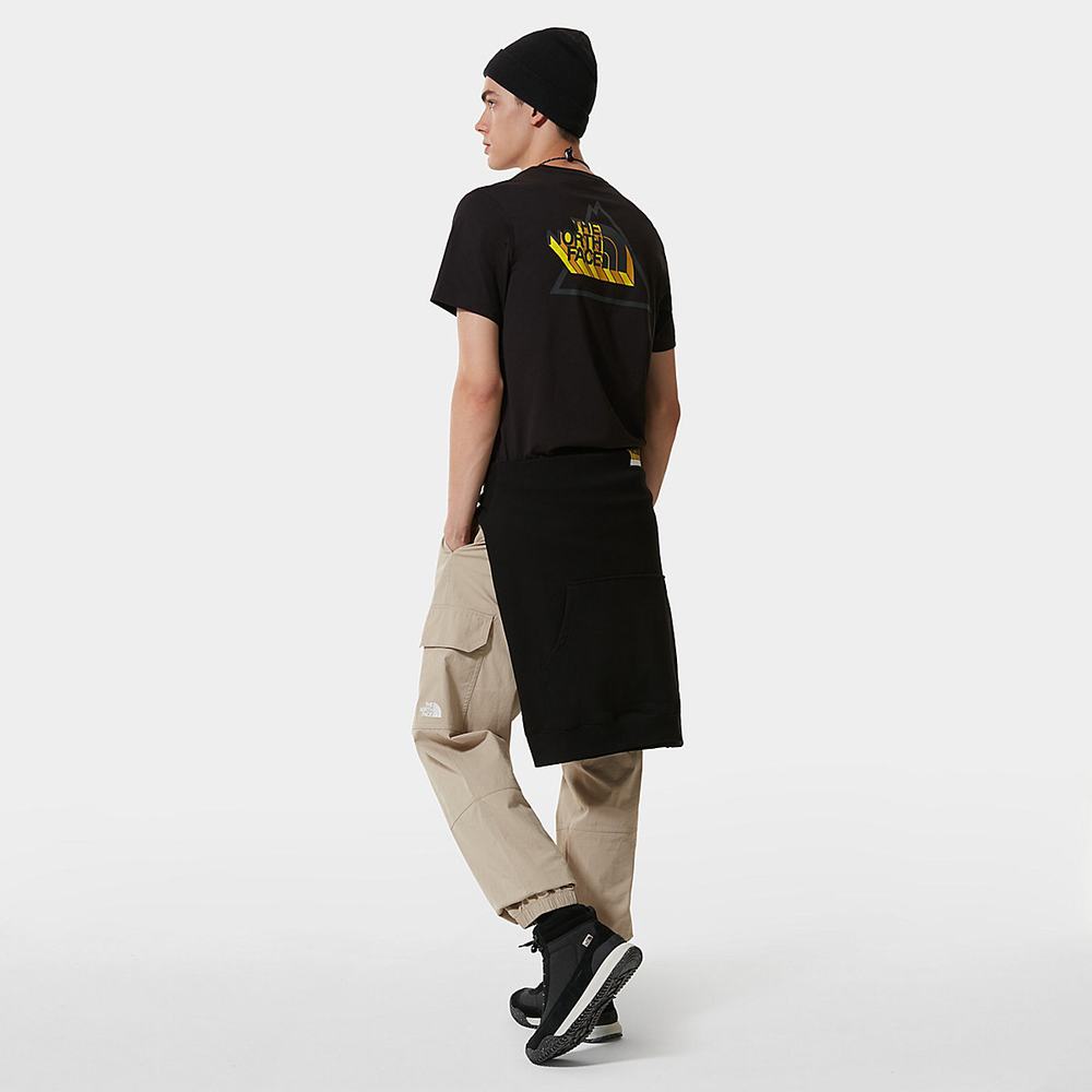 Tricko The North Face Threeyama Panske Čierne | WHB-549327