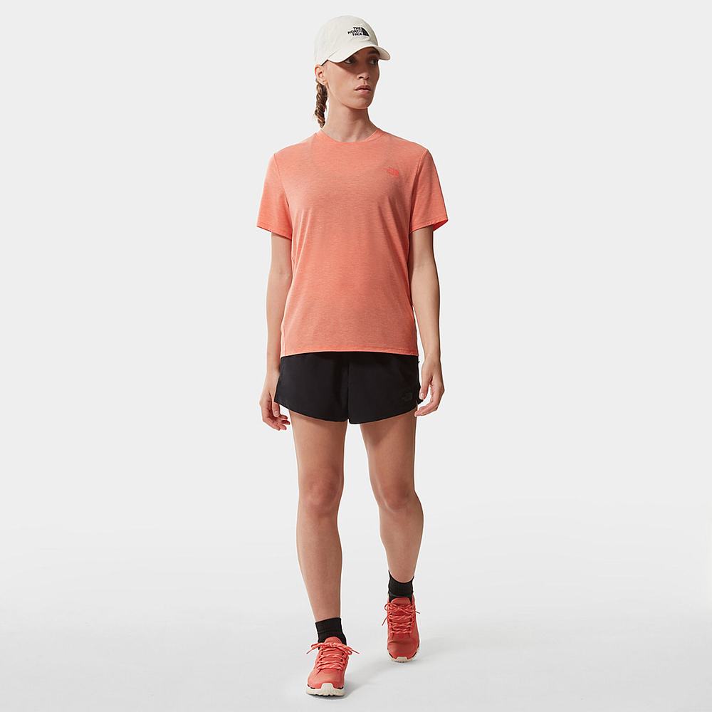 Tricko The North Face Wander Damske Oranžové | GKM-592083