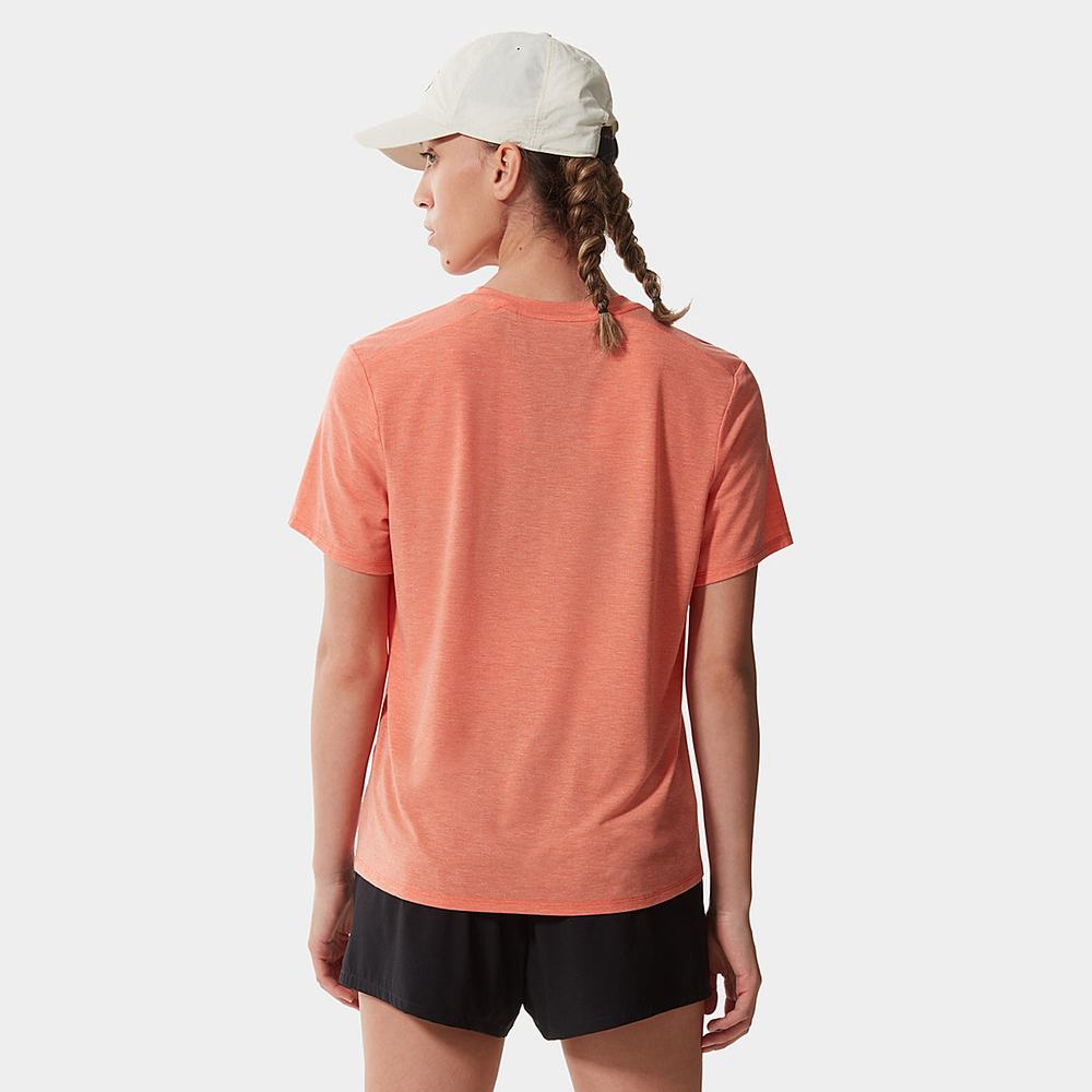 Tricko The North Face Wander Damske Oranžové | GKM-592083
