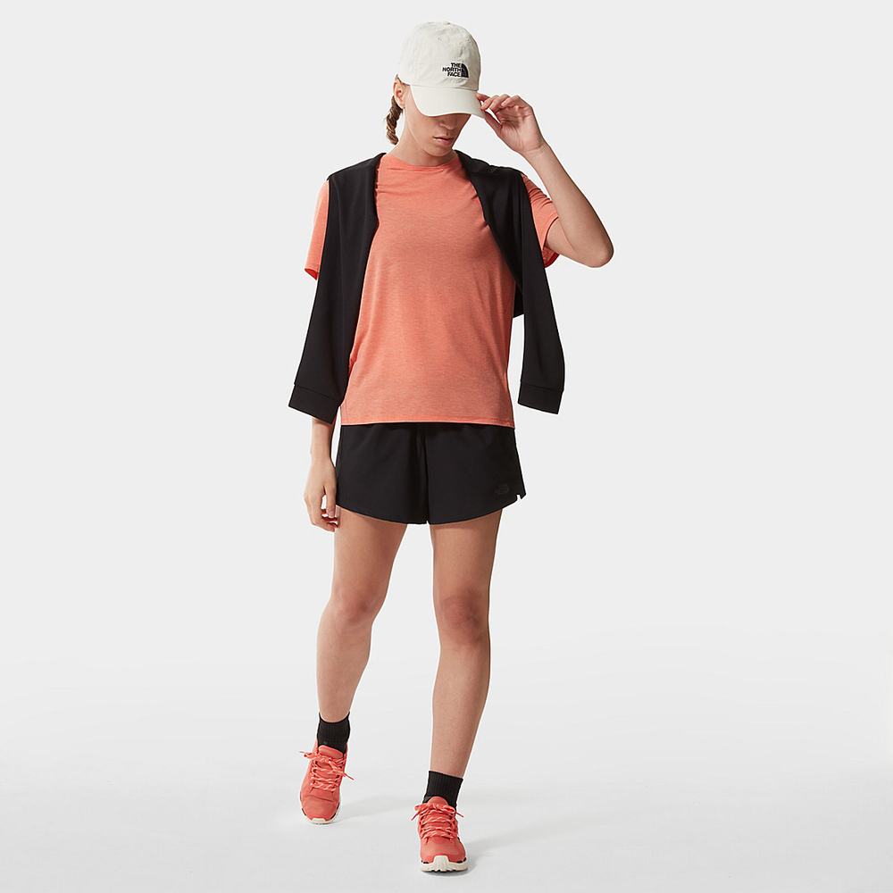 Tricko The North Face Wander Damske Oranžové | GKM-592083