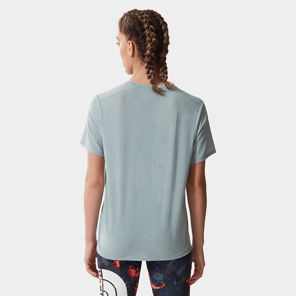 Tricko The North Face Wander Damske Strieborne Modre | UEP-439180
