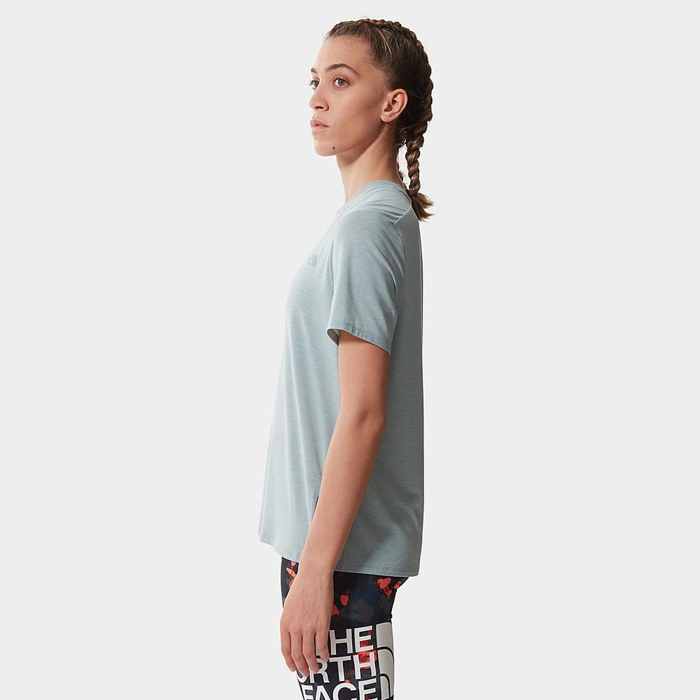 Tricko The North Face Wander Damske Strieborne Modre | UEP-439180
