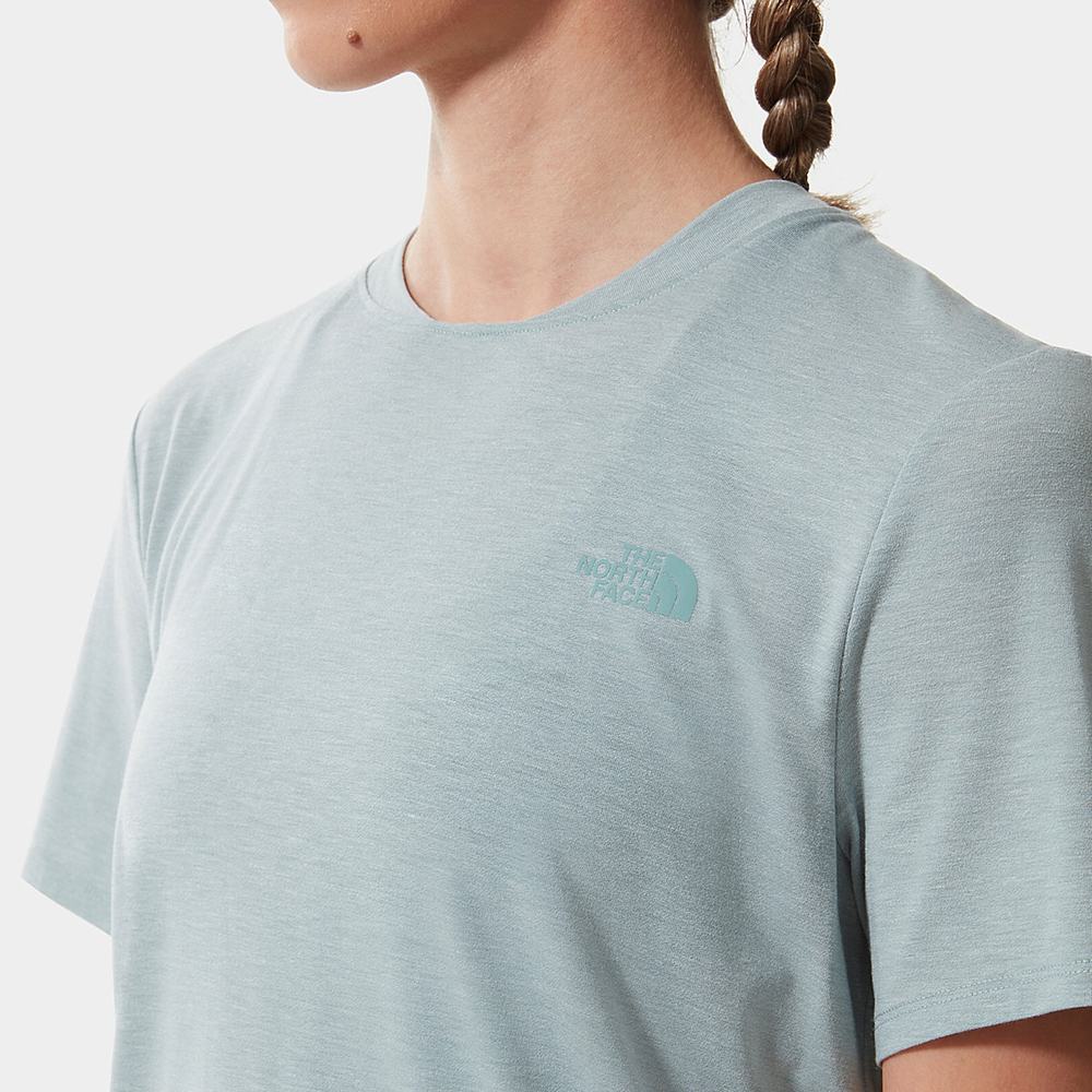 Tricko The North Face Wander Damske Strieborne Modre | UEP-439180
