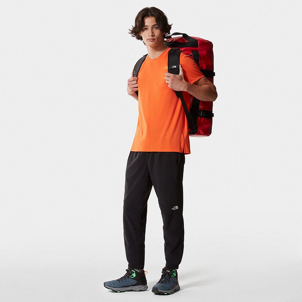 Tricko The North Face Wander Panske Oranžové | STV-768321