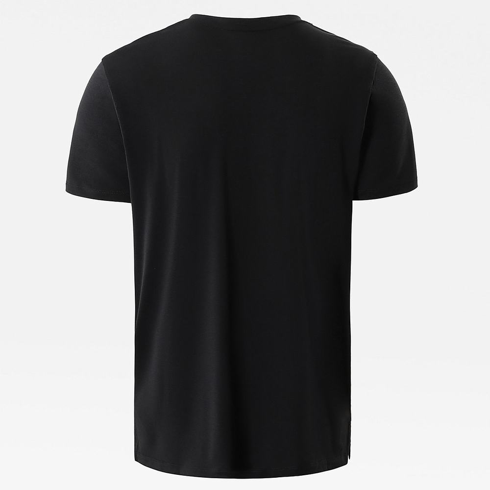 Tricko The North Face Wander Panske Čierne | ATD-170529
