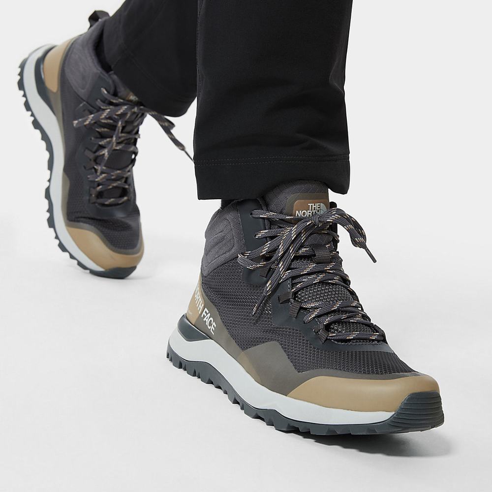 Turisticka Obuv The North Face Activist FUTURELIGHT™ Stredne Panske Siva Hnedožltý | COG-527349