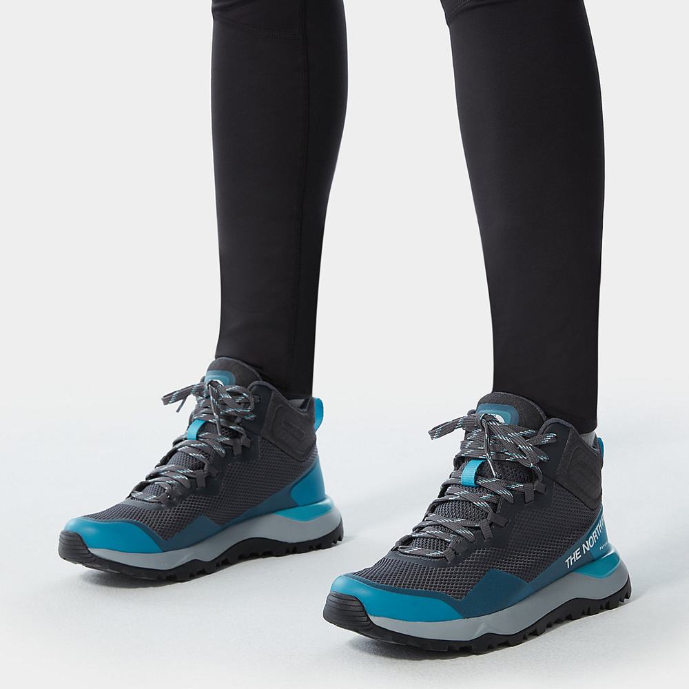 Turisticka Obuv The North Face Activist FUTURELIGHT™ Stredne Damske Siva Modre | DOS-237598