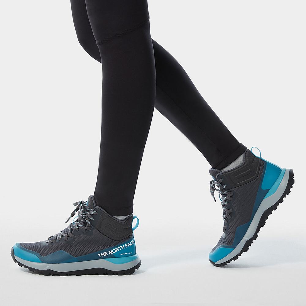 Turisticka Obuv The North Face Activist FUTURELIGHT™ Stredne Damske Siva Modre | DOS-237598