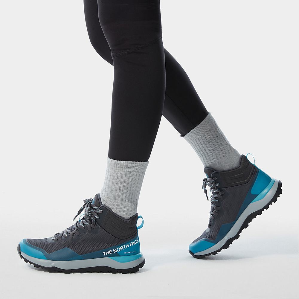 Turisticka Obuv The North Face Activist FUTURELIGHT™ Stredne Damske Siva Modre | DOS-237598
