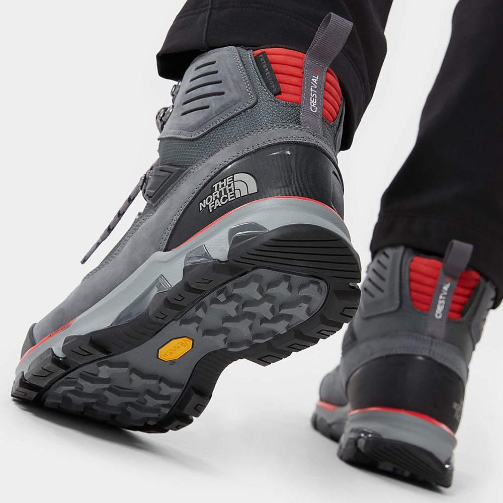 Turisticka Obuv The North Face Crestvale FUTURELIGHT™ Panske Siva Čierne | MVA-120874