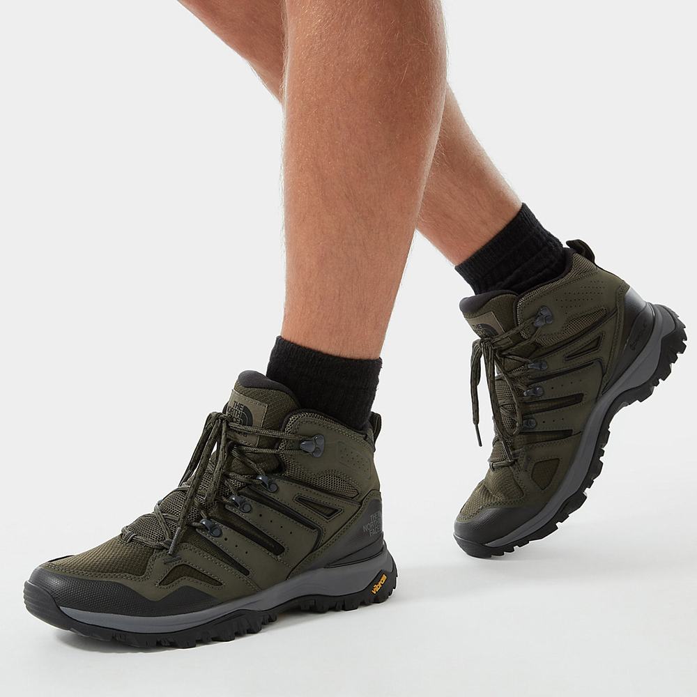 Turisticka Obuv The North Face HEDGEHOG FUTURELIGHT™ Panske Zelene Čierne | EQS-635249
