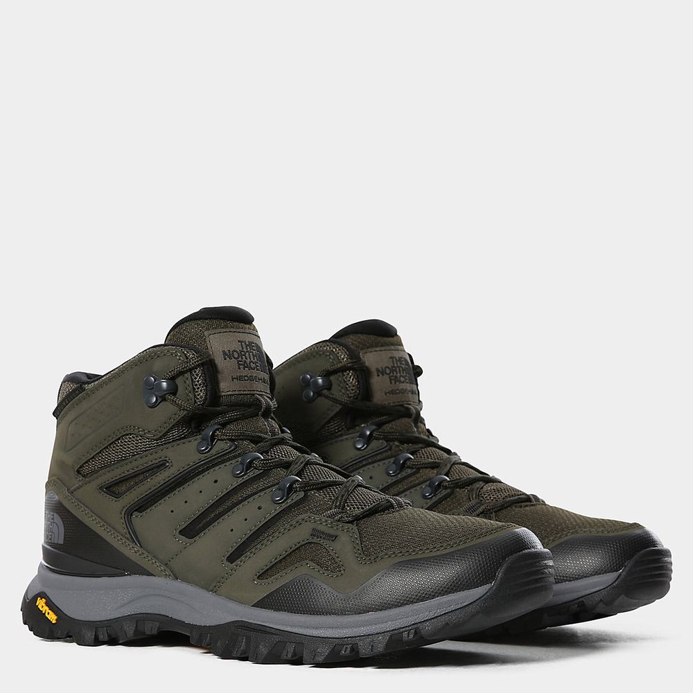 Turisticka Obuv The North Face HEDGEHOG FUTURELIGHT™ Panske Zelene Čierne | EQS-635249