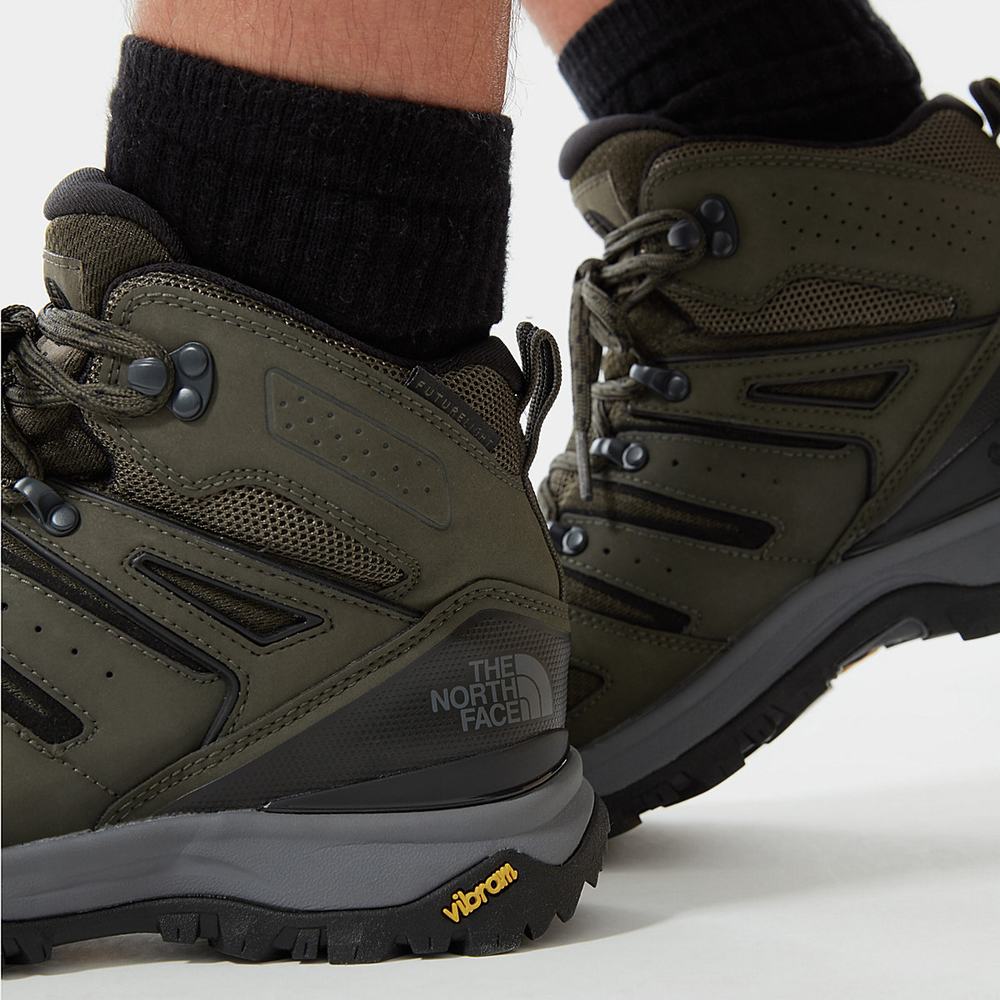 Turisticka Obuv The North Face HEDGEHOG FUTURELIGHT™ Panske Zelene Čierne | EQS-635249