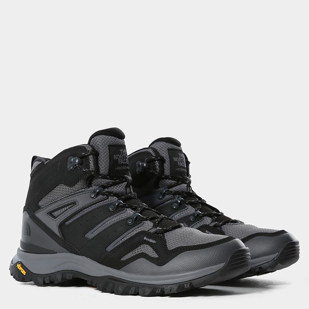 Turisticka Obuv The North Face HEDGEHOG FUTURELIGHT™ Panske Čierne Siva | JTI-527849