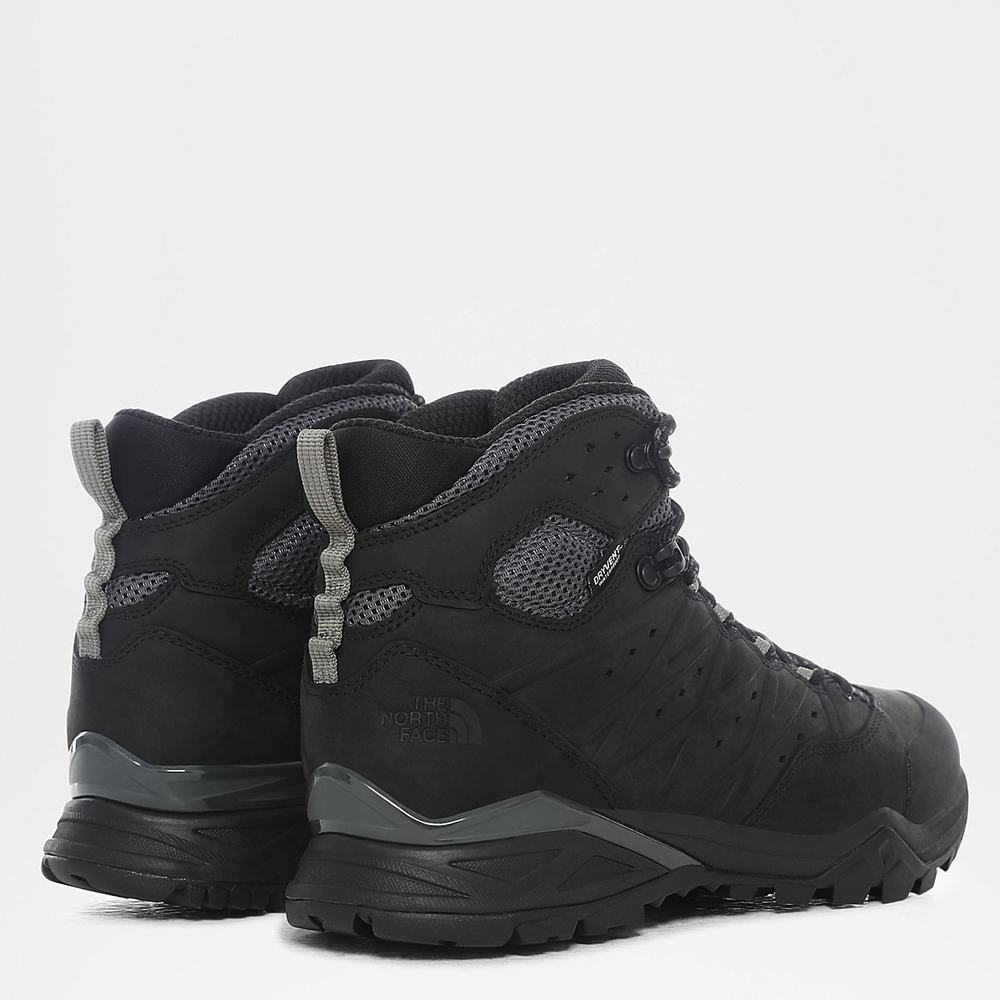 Turisticka Obuv The North Face Hedgehog Hike II Nepremokave Stredne Panske Čierne Tmavo Siva | ECX-425719
