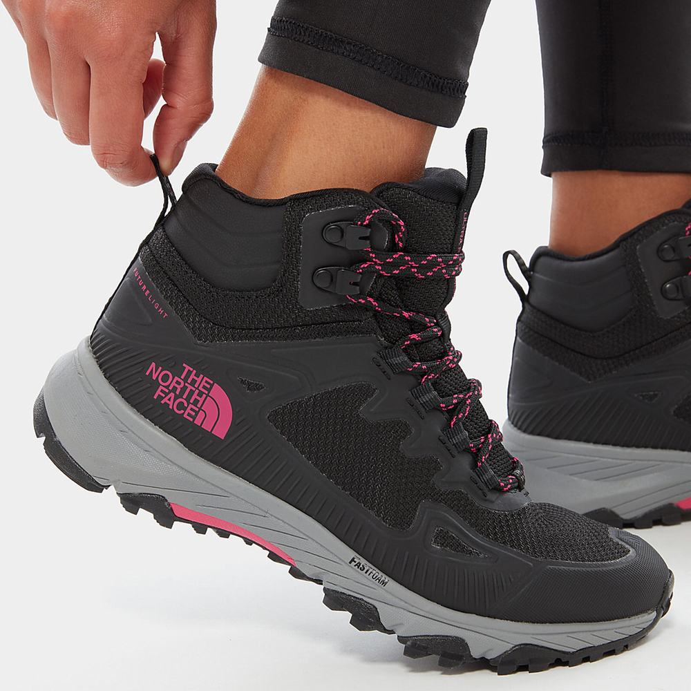 Turisticka Obuv The North Face Ultra Fastpack IV FUTURELIGHT™ Stredne Damske Hnede Ruzove Čierne | SLV-365490