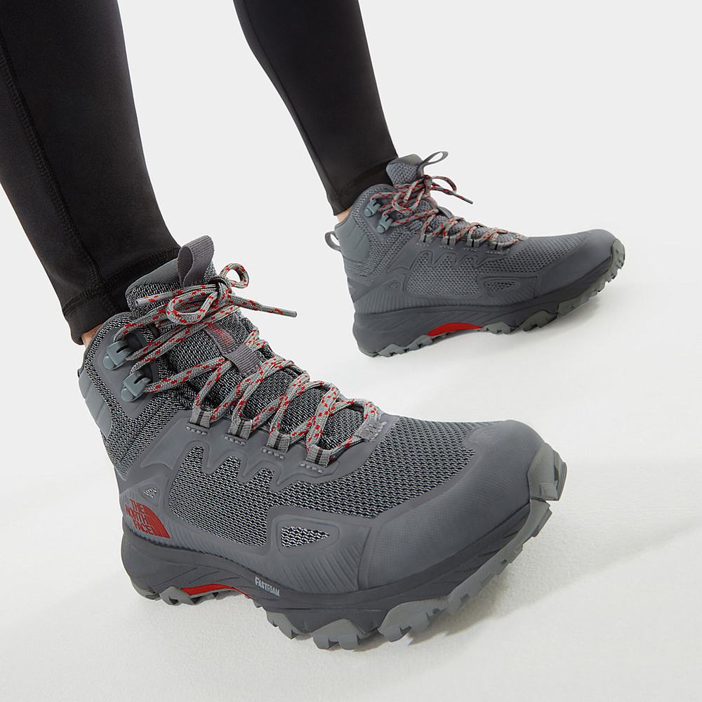 Turisticka Obuv The North Face Ultra Fastpack IV FUTURELIGHT™ Stredne Damske Siva Červené | YJZ-305867