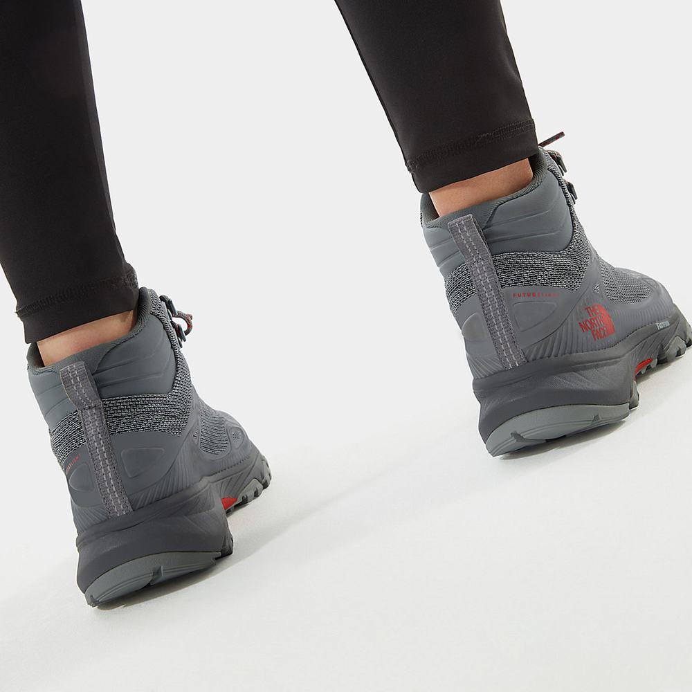 Turisticka Obuv The North Face Ultra Fastpack IV FUTURELIGHT™ Stredne Damske Siva Červené | YJZ-305867