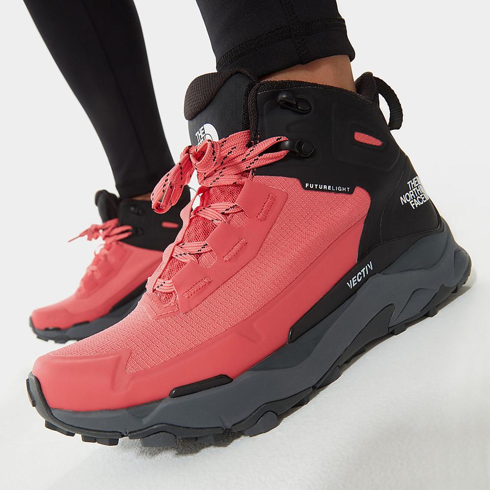 Turisticka Obuv The North Face VECTIV EXPLORIS FUTURELIGHT™ Damske Červené Čierne | ALT-657098