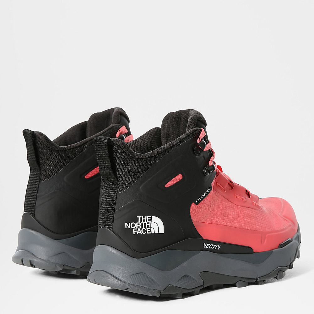 Turisticka Obuv The North Face VECTIV EXPLORIS FUTURELIGHT™ Damske Červené Čierne | ALT-657098