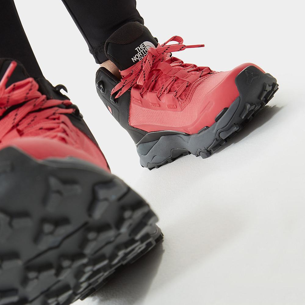 Turisticka Obuv The North Face VECTIV EXPLORIS FUTURELIGHT™ Damske Červené Čierne | ALT-657098