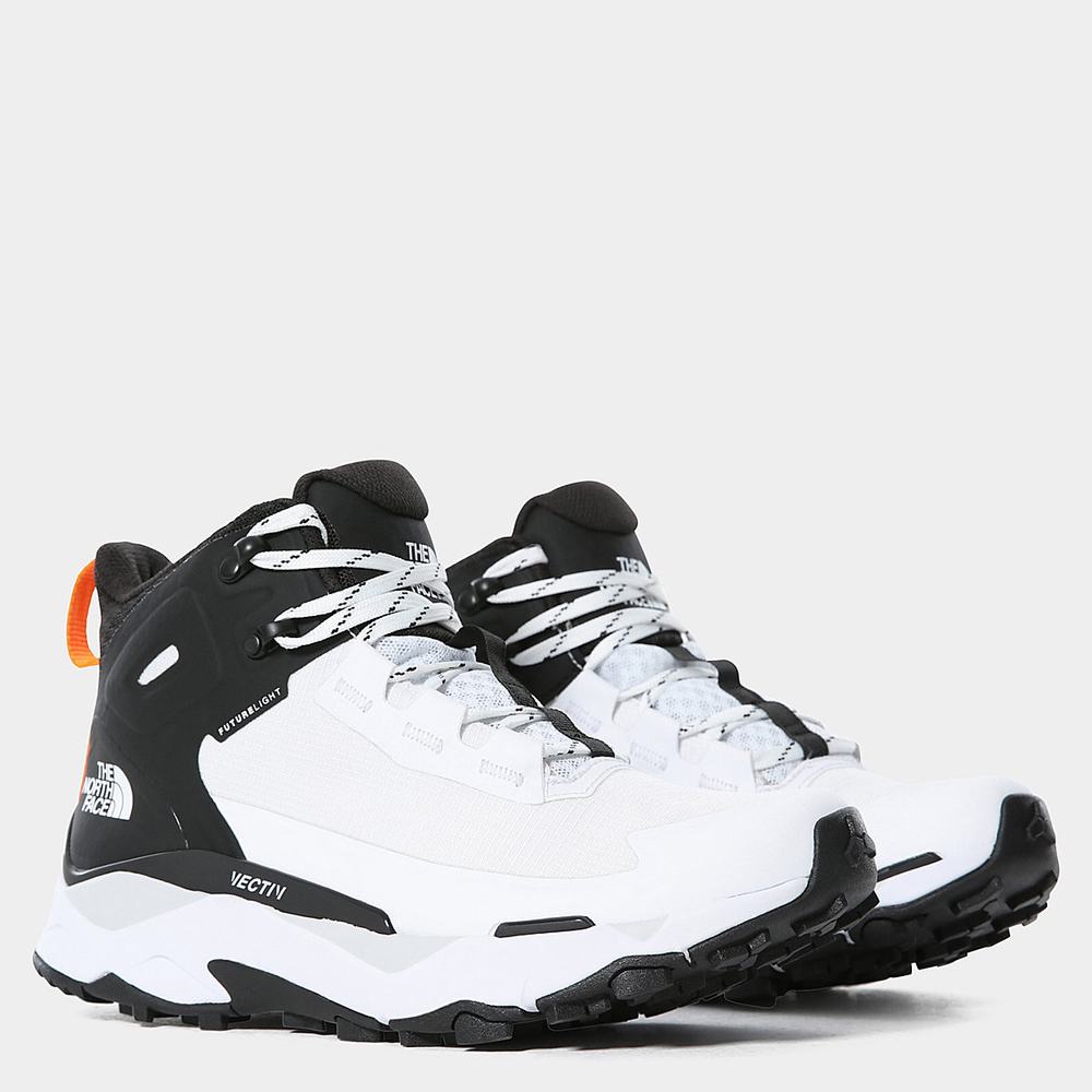 Turisticka Obuv The North Face VECTIV EXPLORIS FUTURELIGHT™ Damske Biele Čierne | KTB-902176