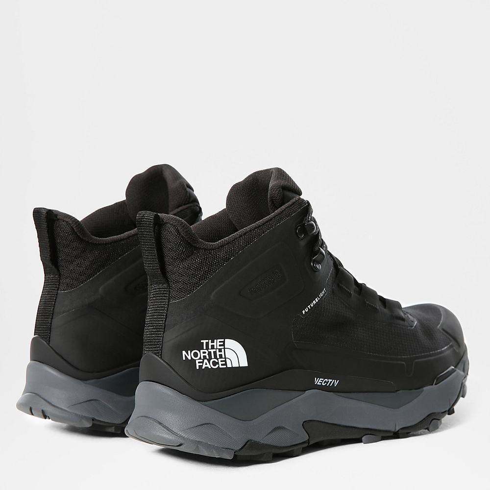 Turisticka Obuv The North Face VECTIV EXPLORIS FUTURELIGHT™ Panske Čierne Siva | OKE-387516