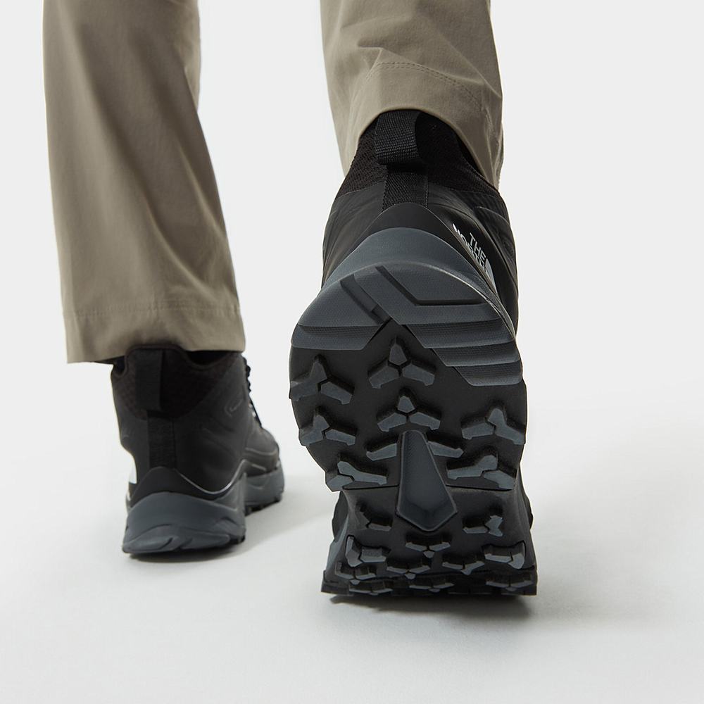 Turisticka Obuv The North Face VECTIV EXPLORIS FUTURELIGHT™ Panske Čierne Siva | OKE-387516