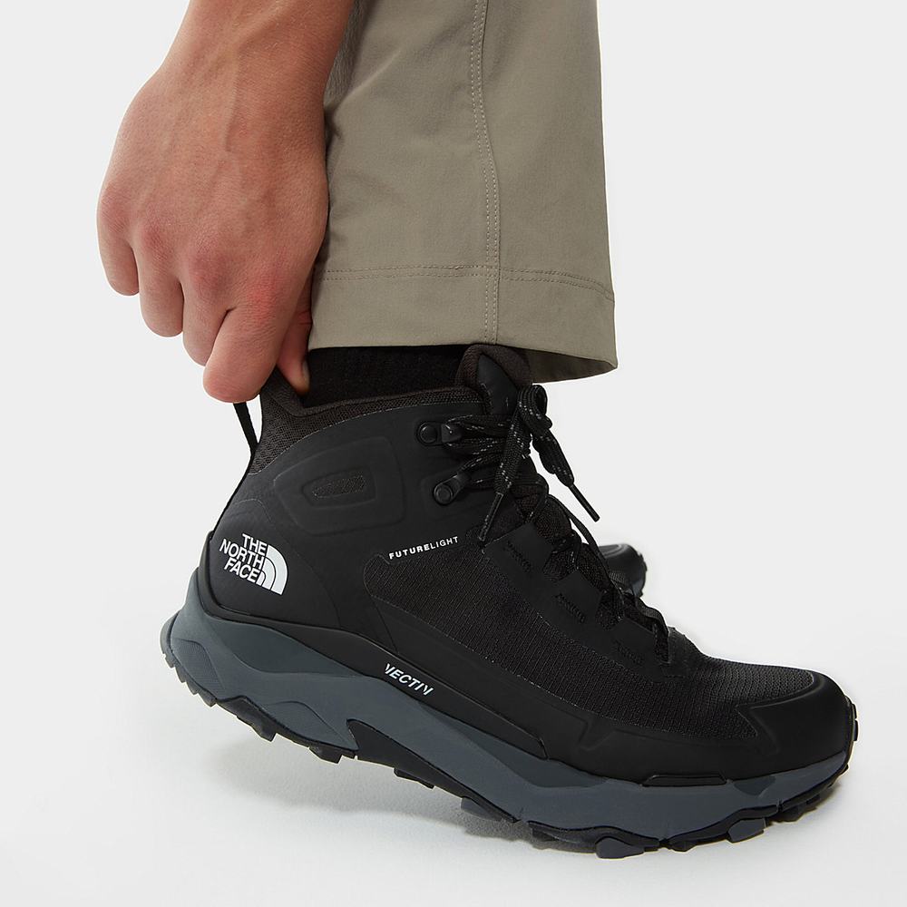 Turisticka Obuv The North Face VECTIV EXPLORIS FUTURELIGHT™ Panske Čierne Siva | OKE-387516
