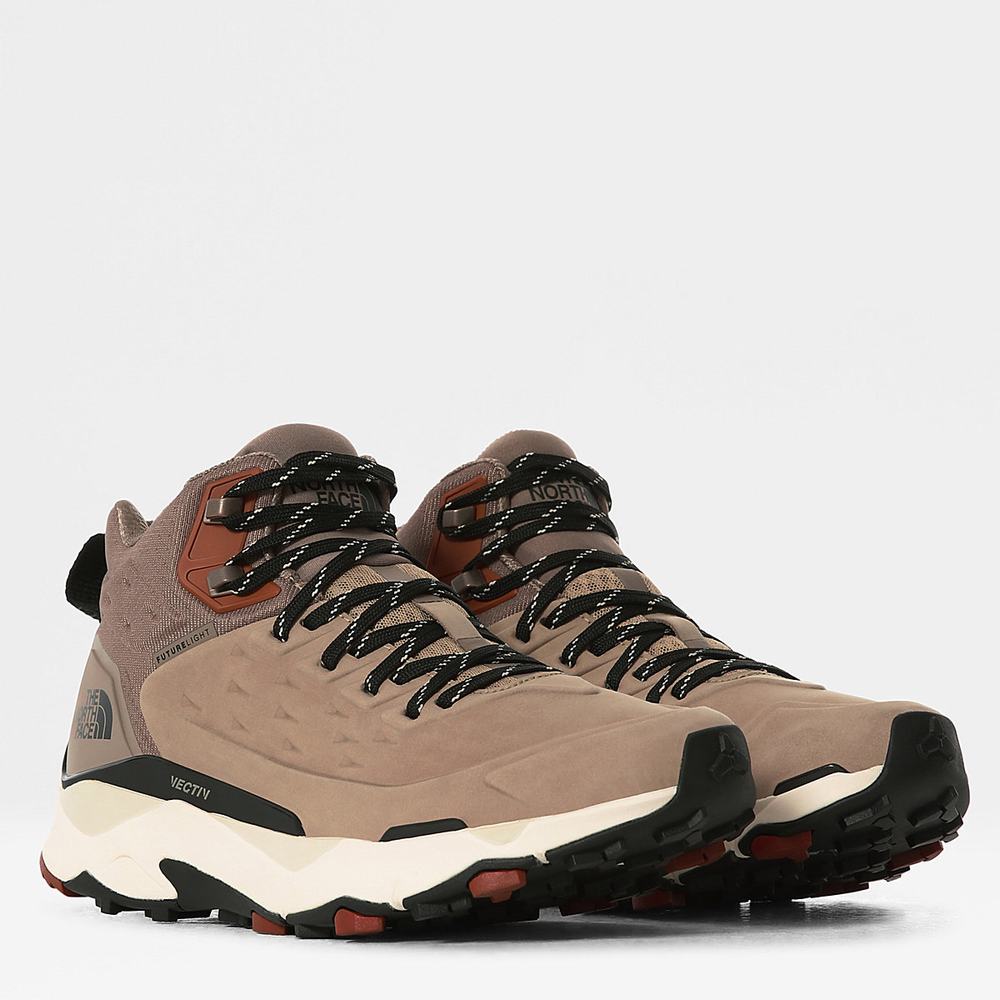 Turisticka Obuv The North Face VECTIV™ FUTURELIGHT™ Exploris Kozene Panske Čierne | GWE-048793