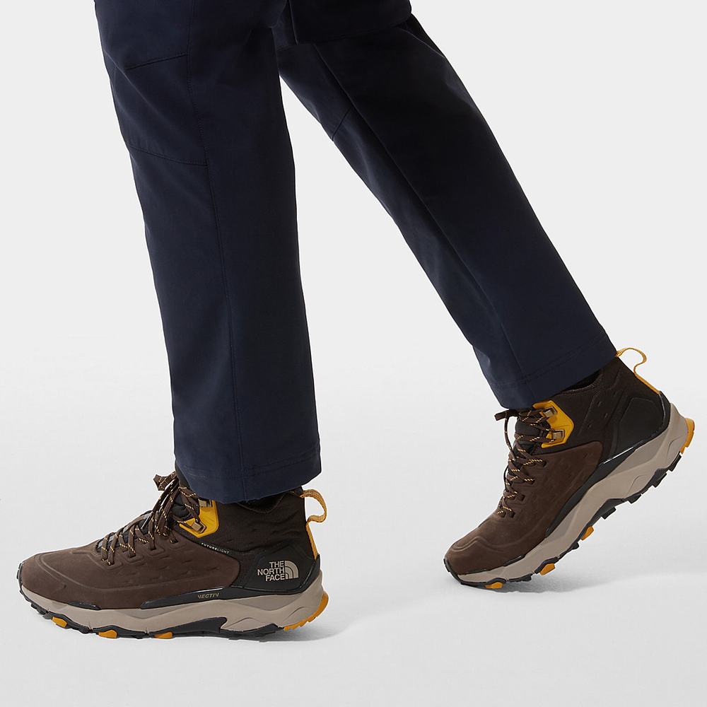 Turisticka Obuv The North Face VECTIV™ FUTURELIGHT™ Exploris Kozene Panske Tmavo | PEI-246109