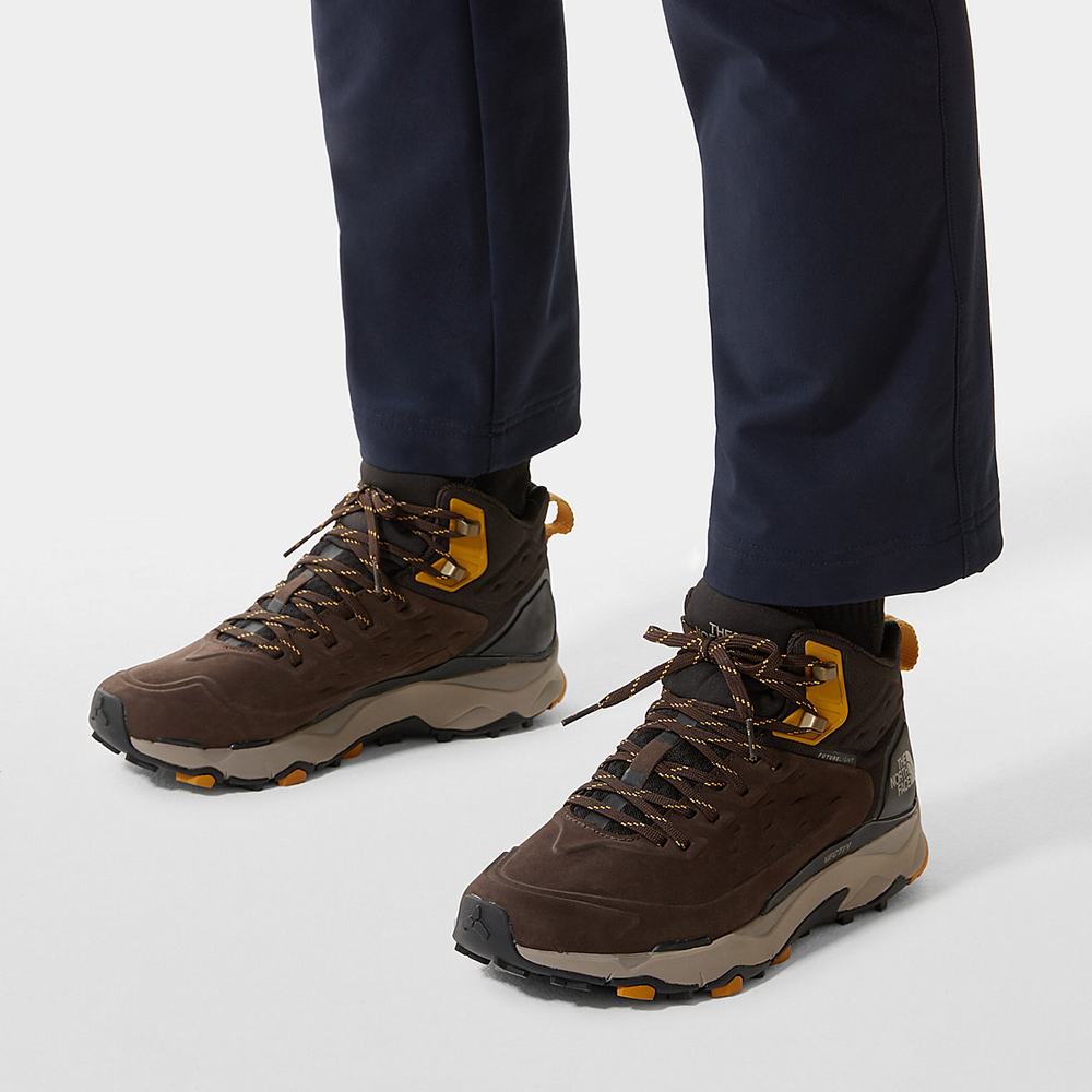 Turisticka Obuv The North Face VECTIV™ FUTURELIGHT™ Exploris Kozene Panske Tmavo | PEI-246109