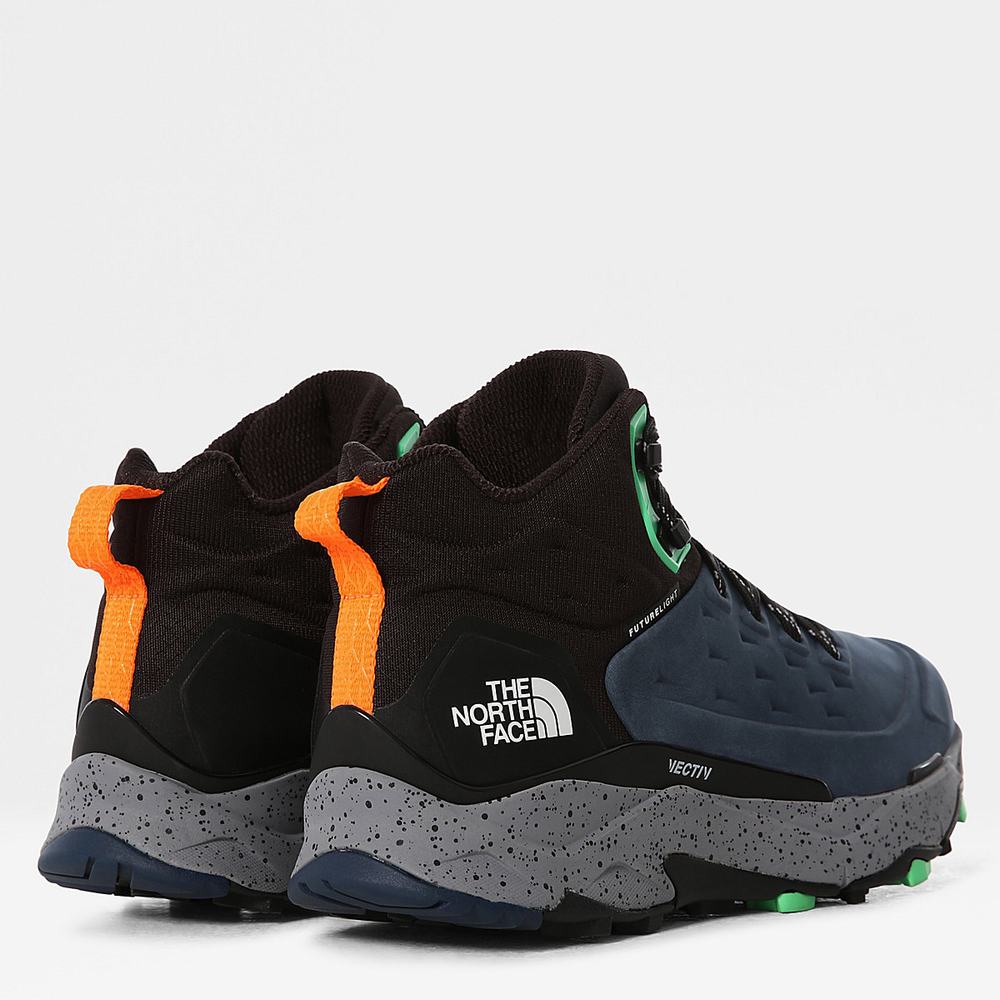 Turisticka Obuv The North Face VECTIV™ FUTURELIGHT™ Exploris Kozene Panske Modre Čierne | UBY-431750
