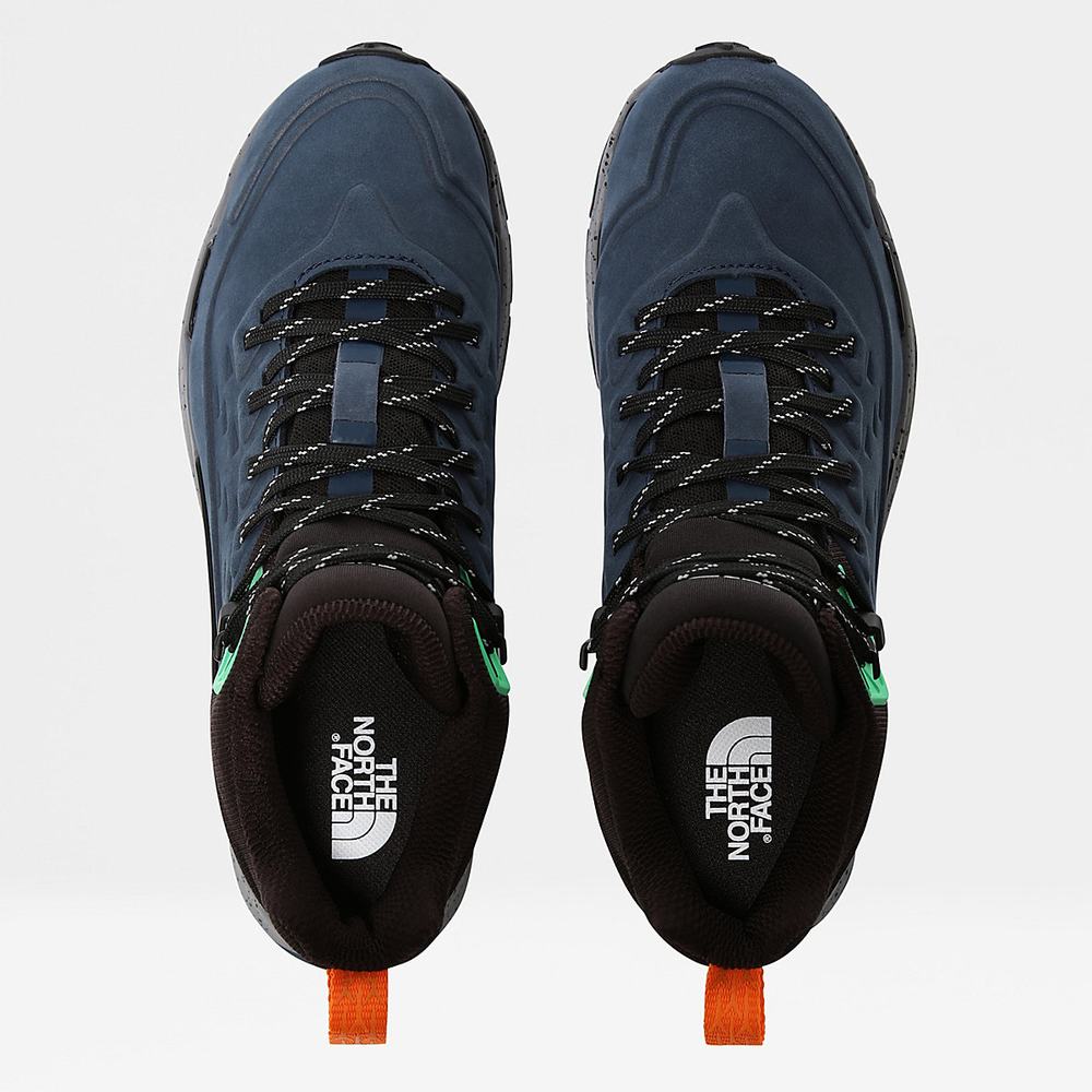 Turisticka Obuv The North Face VECTIV™ FUTURELIGHT™ Exploris Kozene Panske Modre Čierne | UBY-431750
