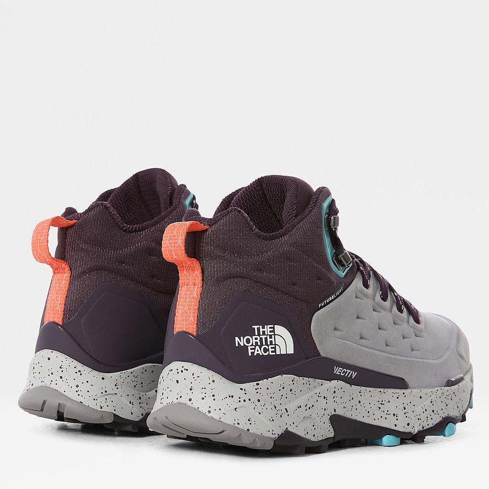 Turisticka Obuv The North Face VECTIV™ FUTURELIGHT™ Exploris Kozene Damske Siva | YIK-654802