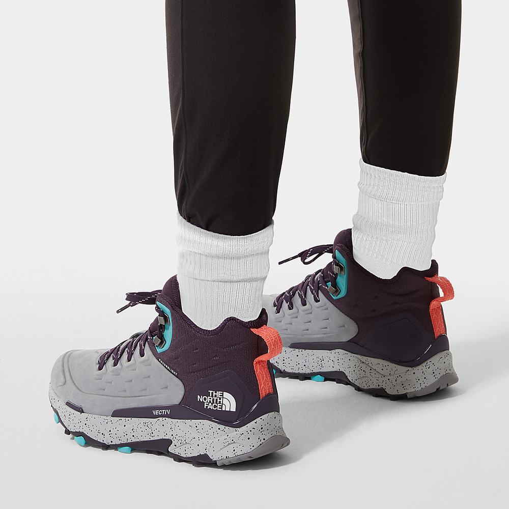 Turisticka Obuv The North Face VECTIV™ FUTURELIGHT™ Exploris Kozene Damske Siva | YIK-654802