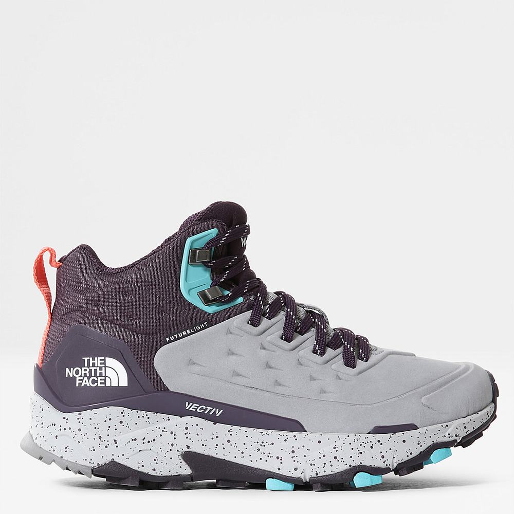 Turisticka Obuv The North Face VECTIV™ FUTURELIGHT™ Exploris Kozene Damske Siva | YIK-654802