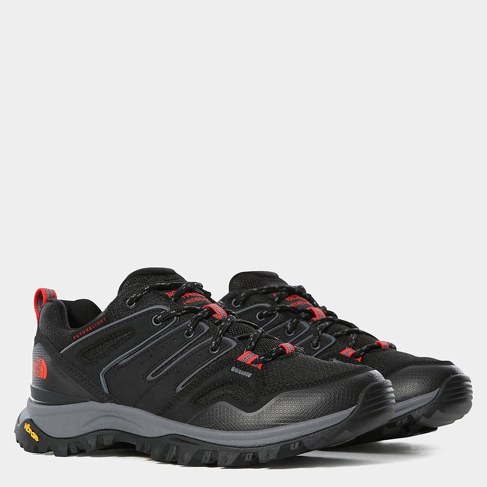 Turisticke Topanky The North Face HEDGEHOG FUTURELIGHT™ Damske Čierne Červené | DLJ-653417