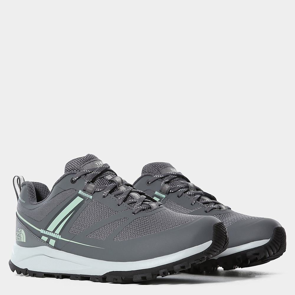 Turisticke Topanky The North Face LITEWAVE FUTURELIGHT™ Damske Siva Zelene | WGT-291458
